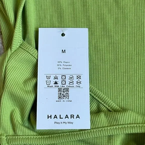 Halara Backless Twisted Cropped Casual Sports Top M - Picture 5 of 6